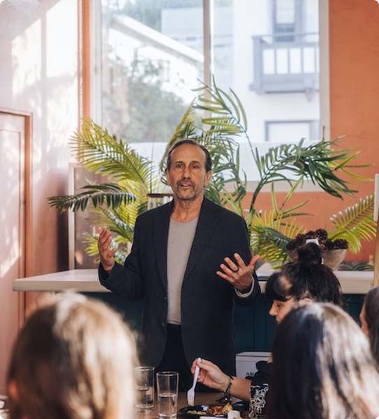 Richard Greene speaking at The KINN